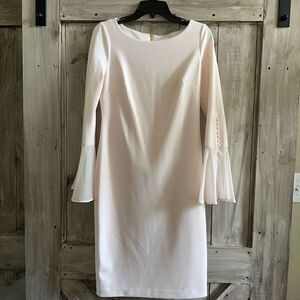 Calvin Klein Dress Light Pink Blush